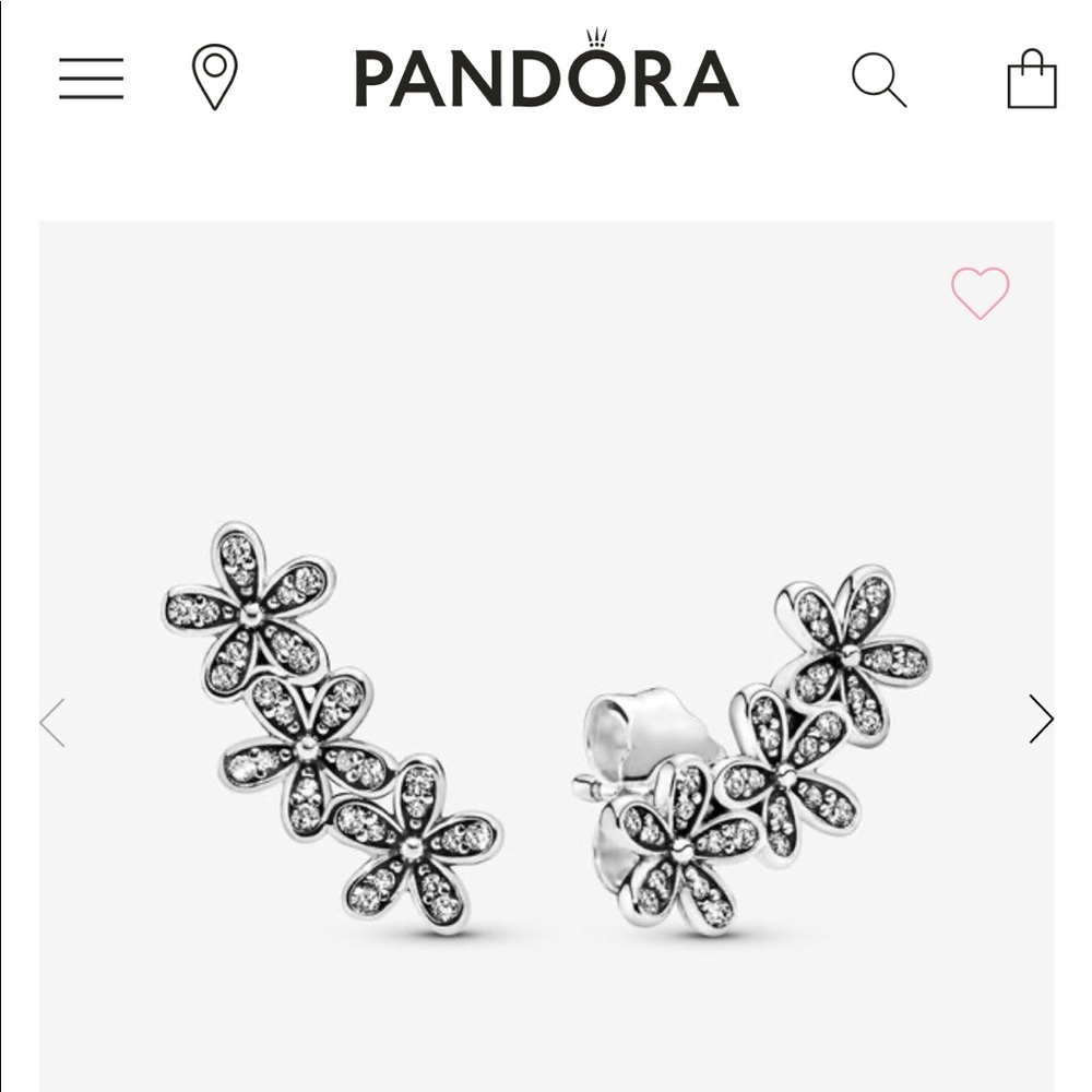 3 Daisy Pandora Earrings